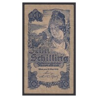 Ausztria,10 schilling 1945 F