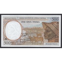 Egyenlítői-Guinea,500 francs 2000 - Egyenlítői-Guinea UNC