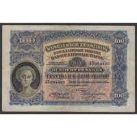 Svájc,100 franken 1924 F-