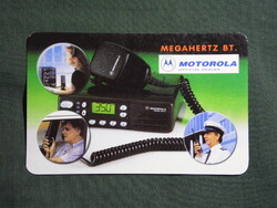 Kártyanaptár,Motorola CB rádió,Megahertz szerviz,Pécs,1997   (7)