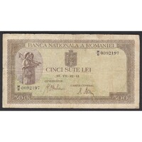 Romania, 500 lei 1941 F