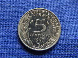 Franciaország 5 Centimes 1967