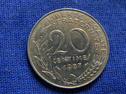 Franciaország 20 Centimes 1987