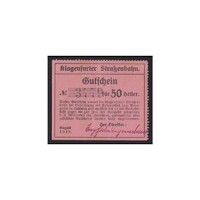 Ausztria,50 heller 1919 - Klagenfurti vasút EF+