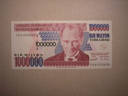 Törökország - 1 000 000 Líra 1970 UNC
