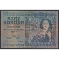 Magyarország,100 kronen/korona 1910 F