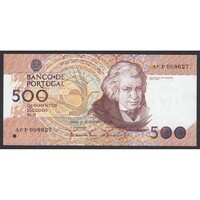 Portugália,500 escudos 1987 UNC