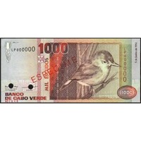 Cape Verde,1000 escudos 1992 - SPECIMEN UNC