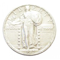 USA,Standing Liberty quarter dollar 1923 EF+ ezüst 6.250g900