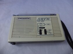 Triasun retro órás rádió (7387)