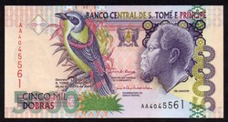 Sao Tomé és Principe 5000 dobras UNC 2004