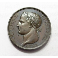 Franciaország,Pierre Posée: Louis Charles Antoine Desaix hadvezér újratemetésére 1805 EF+ réz 11.37g