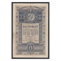 Magyarország,1 forint/gulden 1882 F