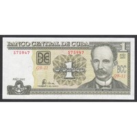 Kuba,1 peso 2002 UNC