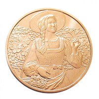 Ausztria,10 euro 2025 - Népviseletek - Dirndli UNC réz