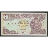 Irak,1/2 dinar 1993 UNC