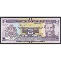 Honduras,2 lempiras 2012 UNC