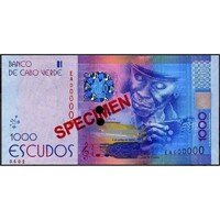 Cape Verde,1000 escudos 2014 - SPECIMEN UNC