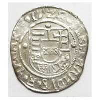 Magyarország,I. Ferdinánd dénár 1528 C-liliom - Kassa ÉH744d EF ezüst 0.4g