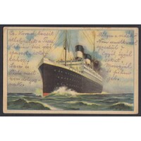 Olaszország,S.S. RE Vittorio óceánjáró 1931