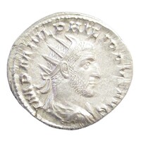 Római Birodalom,I. Philippus antoninianus 244-247 Róma - FELICITAS TEMP hátlap EF+ ezüst 3.90g