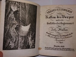 1832.J.MÜLLER - Vándorlások a múlt csarnokaiba -CZÉH SÁNDOR MOSONMAGYARÓVÁR KÖNYVTÁRA