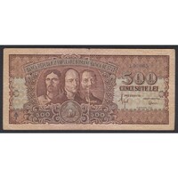 Romania, 500 lei 1949 F