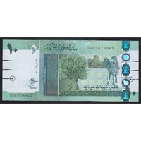 Szudán,10 pounds 2017 UNC