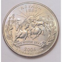 USA,quarter dollar 2006 P - Nevada aUNC+