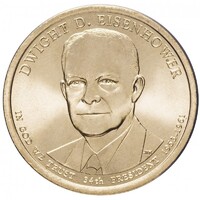 USA,1 dollar 2015 D - Dwight D. Eisenhower aUNC+