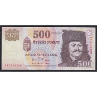 Magyarország,500 forint 2005 EA UNC
