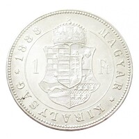 Magyarország,1 forint 1888 EF+ ezüst 12.34g900