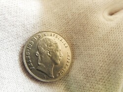 1853 A BÉCS ezüst 20 kreuzer krajcár RITKA -FERENC JÓZSEF !!! (LA7)