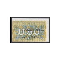 Litvánia,0.50 talonas 1991 - VÁGÁSHIBÁS aUNC+