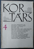 Kortárs  irodalmi és kritikai folyóirat, 1989 4db