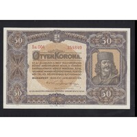 Magyarország,50 korona 1920 aUNC+