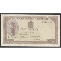 Romania, 500 lei 1941 VF