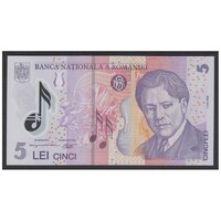 Románia,5 lei 2014 UNC