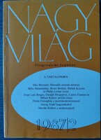 Nagyvilág világirodalmi folyóirat, 1987 6 db