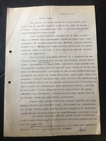 Dörner Egon Aradi Múzeum régészkutatója autográf levele és képeslapja