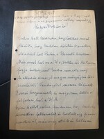 Caesar Emma (Kossuth Lajos titkárának unokája) autográf levele és képeslapja