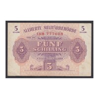Ausztria,5 schilling 1944 F