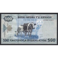 Ruanda,500 francs 2008 UNC
