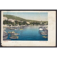 Horvátország,Abbázia - Vitorláskikötő 1901