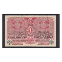 Magyarország,1 krone/korona 1916 F