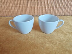 Hollóházi fehér porcelán csészék - 2 db A410