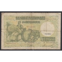 Belgium,50 francs 1944 F