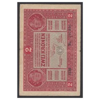Magyarország,2 kronen/korona 1917 F