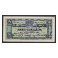 Mozambik,20 centavos 1933 - Érvénytelenítve 1942 aUNC+