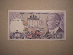 Törökország - 1000 Líra 1986 UNC